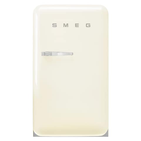 Smeg 50&#39;s Style Aesthetic Single Door Refrigerator FAB10HRCR5 135L Cream