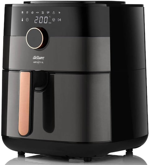 Arzum AR 2074-B Airtasty XL 6 Ltr Hot Oil Free Air Fryer, Copper, 1750W, 80-200 Degrees Celsius