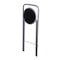 LORA HIGH CHAIR-BACK SILVER/BURG