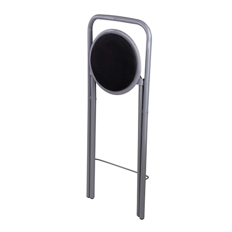 LORA HIGH CHAIR-BACK SILVER/BURG
