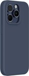 Amazing Thing Smoothie Mag Silicone MagSafe compatible iPhone 15 PRO case cover [8feet] Drop Proof - Blue