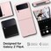 Spigen Air Skin designed for Samsung Galaxy Z Flip 4 case cover (2022) - Cotton Pink
