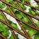 1.2 M Expandable Large Fence With Faux Plants