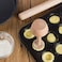LIYING wooden pastry tamper Mould Double Side  Egg Tart Mould DIY Cake Pastry Pusher Kitchen Baking Tools