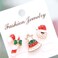 Aiwanto Brooch Pins for Cloth Bag Cap Christmas Tree Pattern Festival Decoration Brooch Clips for Children Adult