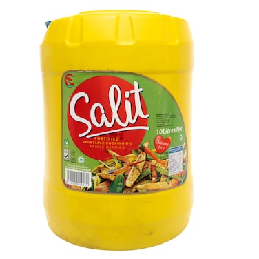 Salit Vegetable Cooking Oil Triple Refined  10 Litres