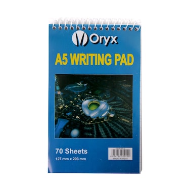 ORYX A5 SHORTHAND PAD 5X8 70 SHT