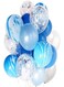 Party Time 20-Piece 12inch Blue Party Balloon Decoration Set