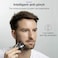 Enchen Blackstone Electric Shaver Smart Control Blocking Protection 3D Floating Cutter Head With Anti-Pinch Razor   5W Power   90mins Long Battery Life Type-C - Silver