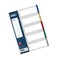Deli Pp Index Dividers A4 1-5