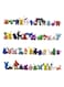 Generic 144-Piece Pokemon Mini Action Figures Toy Set