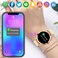 Round Full Touch Screen Bluetooth Smart Watch Gold