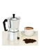 Generic 6-Cup Expresso Coffee Maker Silver