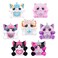 Zuru Rainbocorns Kittycorn Surprise Series 2 With Magic Glowing Cat Eyes Peel And Reveal Magic Heart