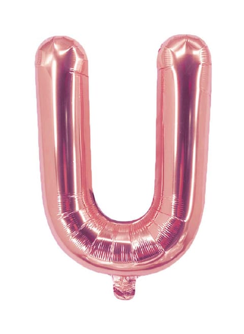 Party Time Letter U Foil Balloon 16Inch
