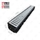 RACO Floor Grating SS   Drainage Channel Grate for Garage, Water Rain Storm, Shower, Wet Room, Garden, Driveway &ndash; 1Mtr Length (Stainless Steel)