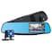 Generic 1080 HD Dual Lens Rear-View Mirror Dash Cam Video Recorder DVR For Car Camera