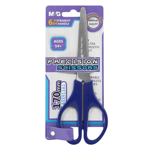 M&amp;G ASS913A1 Office Scissors 170mm Blue