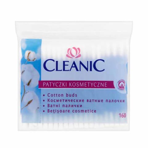 Cleanic Cotton Buds 160 Pieces