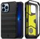 Spigen Geo Armor 360 [Full Body Protection] Designed for iPhone 13 Pro Max Case Cover with Built-in Screen Protector (2021) - Black