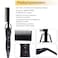 Premium Ceramic Hair Straightener Brush Comb with Auto Shut Off(Black)