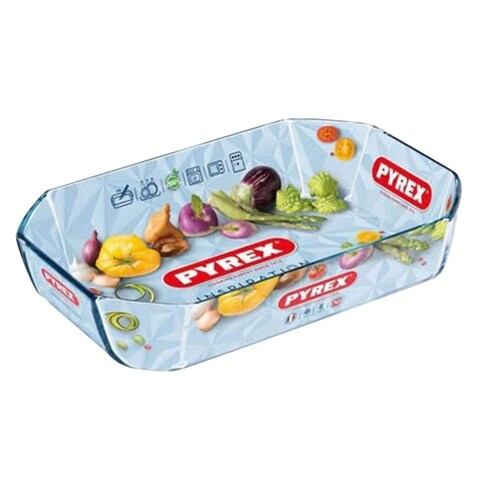 Pyrex Inspiration 2Pc Rect Roaster