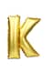 Generic Alphabetical Letter K Hanging Foil Balloon 16Inch