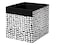 Box, black/white33x38x33 cm
