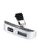 Ff1976 - Portable Electronic Luggage Scale Black/Silver 50Kg