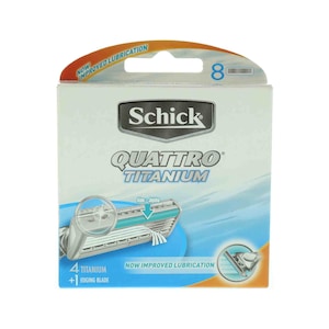 Schick Quattro Titanium Shaving 5 Blades