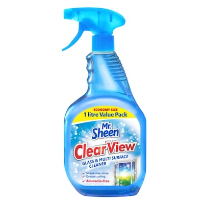 Mr.Sheen Clear View Glass And Multi Surface Cleaner 1L