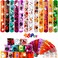 Veylin Halloween Snap Bracelets, 48Pack Slap Bracelets Bulk With Pumpkin Ghost Spider Pattern For Party Favors