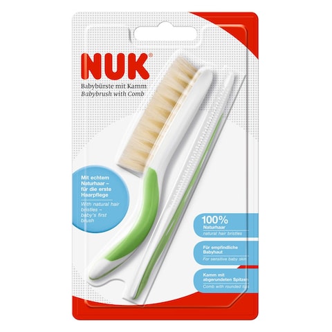 Nuk Baby Brush With Comb 0029142 Multicolour