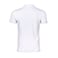 Anemoss Marine Men's Polo Collar T-shirt, Short Sleeve Golf Tennis T-shirt, 100% Cotton, M Size, White Color