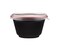 Hotpack Red & Black Base Soup Bowls 450ml with Lids, 5 Pieces