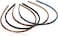 Scunci Effortless Beauty Skinny Plastic Headbands, Assorted Colors, 4-Count