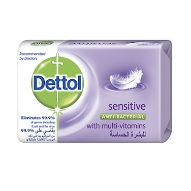 Dettol Sensitive Lavender And White Musk Anti Bacterial Soap Bar 120g