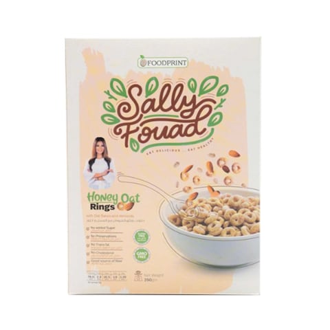 Foodprint Oat Rings with Honey and Almonds - 250 gram