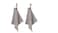 Dish-cloth, grey/beige30x30 cm,2pack
