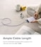 Ringke - Fast Charging Pastel Cable - USB Type - A to Type C - Purple (2m)