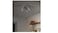 Ceiling spotlight with 3 spots, white