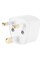 Generic Multi Purpose Ac Power Plug Adapter White