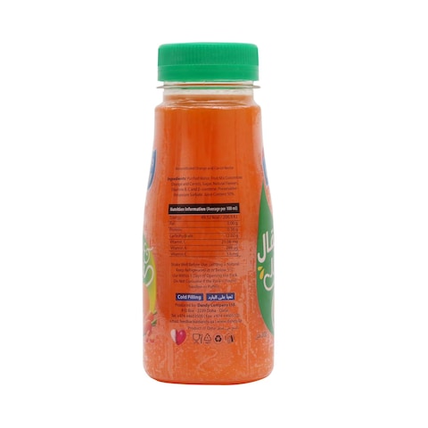 Dandy Orange &amp; Carrot Nectar Bottle 200ml