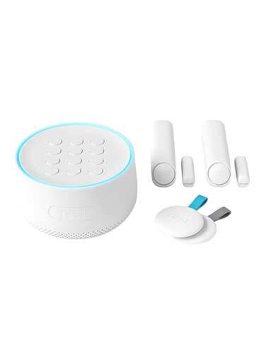 Secure Alarm System White