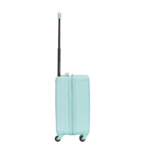 Single Hardside Spinner 4 Wheels Cabin Trolley Luggage With Number Lock 16 Inches
