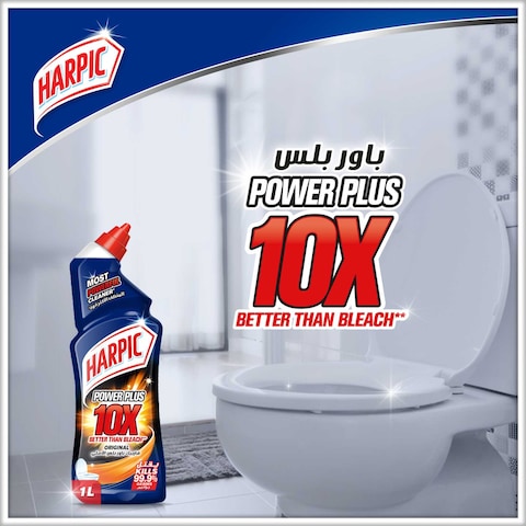 Harpic Original 10X Power Plus Toilet Cleaner, 1L