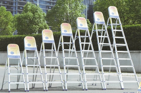 DUKE-ALUMINIUM LADDERS LIGHT DUTY 9 STEPS