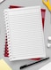 Lowha Spiral Notebook With 60 Sheets And Hard Paper Covers With Squid Game Leader Mask Design, For Jotting Notes And Reminders, For Work, University, School