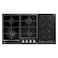Teka JZC 96342 BBB Gas on glass + Induction hob with Direct Functions and 6 cooking zones in 90