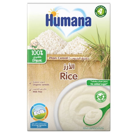 Humana Organic Cereal Rice 200g